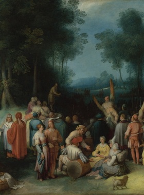 T163【荷兰】 Cornelis Cornelisz Van Haarlem 绘画、版画图库
