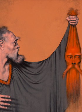 D722【墨西哥】拉斐尔·柯罗纳(Rafael Coronel)绘画网传电子图库