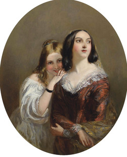 M070【英国】弗里斯（William Powell Frith）肖像绘画电子图库