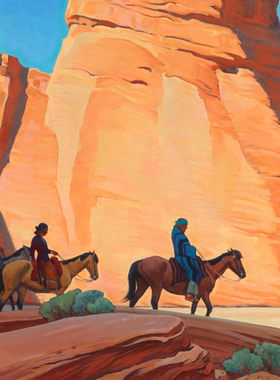 K836【美国】梅纳德·迪克逊（Maynard Dixon）插画·绘画图库