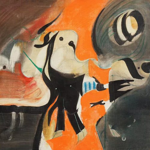 E040【瑞典】Gunnar Johnsson  抽象绘画网传电子图库