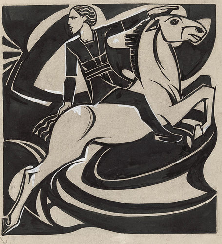 R557【荷兰】 Richard  Roland Holst  绘画版画插图海报图库