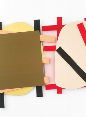 E705【德国】伊米·诺贝尔（Imi Knoebel）绘画雕塑拼贴画图库.