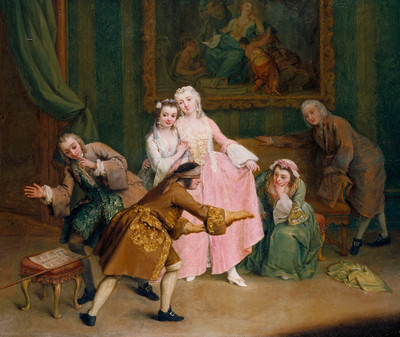 K524【意大利】彼得·洛隆基（Pietro Longhi）油画网传图库