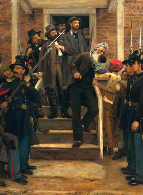 K874【美国】托马斯·哈文登（Thomas Hovenden）绘画网传素材