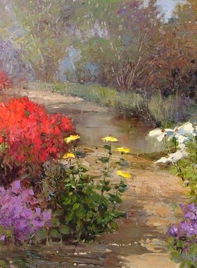 YC412【美国】肯特·沃利斯（Kent R Wallis）油画图库临摹素材