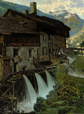 K961【奥地利】约瑟夫·斯托伊茨纳（stoitzner josef）绘画图库