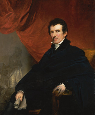 T835【英国】约翰·杰克逊（John Jackson）肖像油画电子图库.