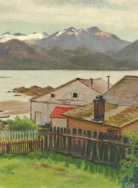 D236【美国】 Theodore J. Richardson 水彩绘画电子图库*