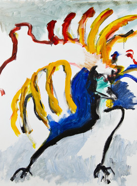 C545【奥地利】赫维格·禅斯（Herwig Zens）抽象绘画电子图库*