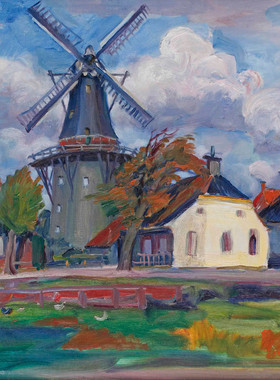 A315【荷兰】迪克斯特拉（ Dijkstra）油画水彩绘画资源网传图库