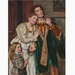 YC015【德国】Eduard von Gebhardt 肖像、人物绘画电子图库.