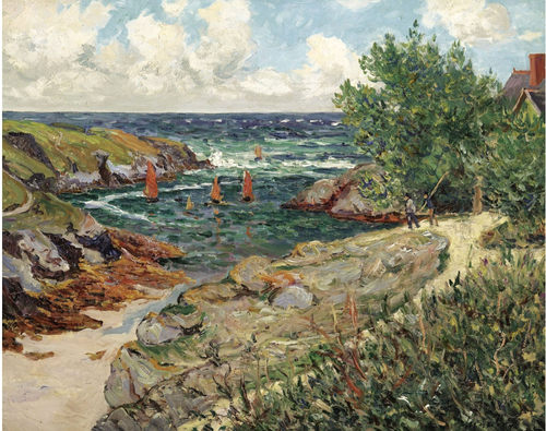 YC554【法国】莫福拉（Maxime Maufra ）油画资源喷绘网传图库
