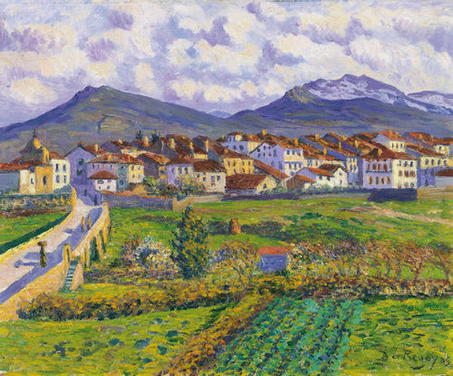 T887【西班牙】达里奥·雷格尤斯（Dario de Regoyos）油画图库