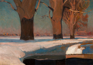 E248【波兰】(Henryk Szczyglinski)风景油画美术临摹素材图库