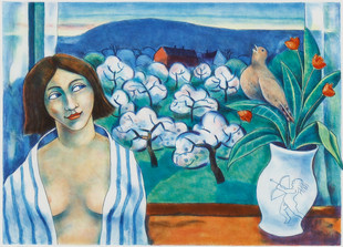 YC294【芬兰】朱西·泰帕伦马基（Jussi Taipaleenmaki）绘画图.