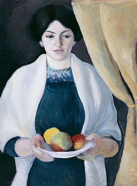 YC480【德国】奥古斯特·麦克(August Macke）绘画图库