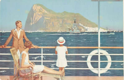 A127【英国】查尔斯·皮尔斯（Charles Pears）海洋、船 绘画图库