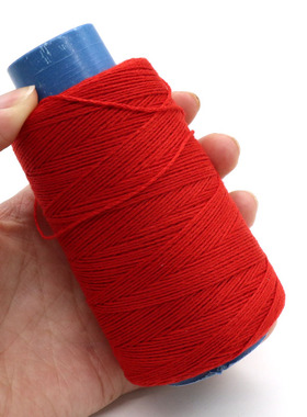 白色/红色封包线 编织袋米袋子封口线包粽子线6股加粗线包邮