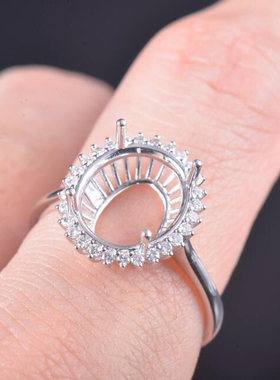 Fay Jewelry 个性定制DIY戒指空托（925/10K/14K/18K/PT950）