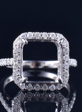 Fay Jewelry 个性定制钻石戒指空托（925银/10K/14K/18K/PT950）