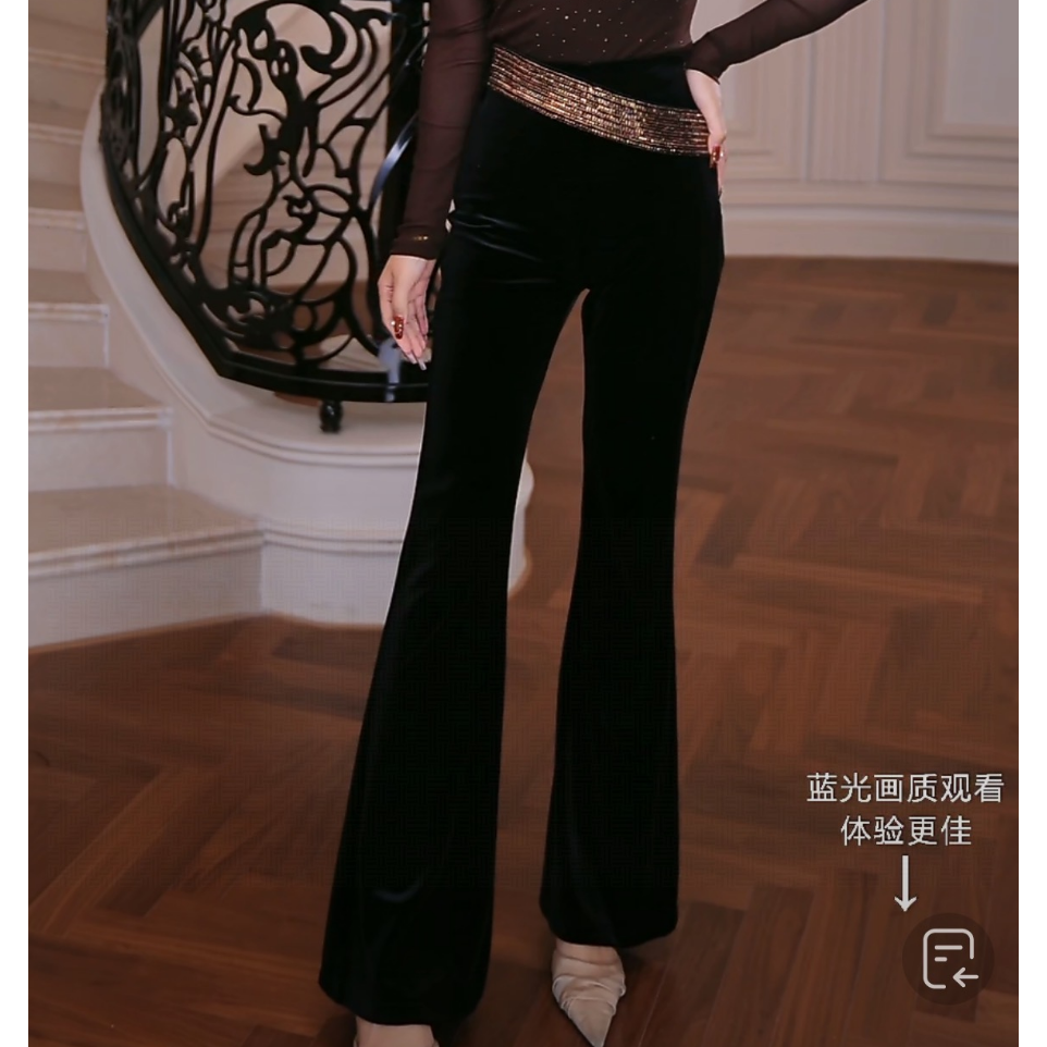 【芙娜妮】2025新款休闲洋气衣服女穿搭气质女装裤子F2530769B