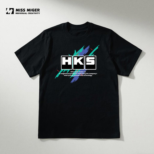 日本JDM改装车HKS ENDLESS短袖可定制百搭棉休闲夏季t恤可定制T恤