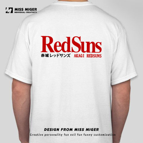 导演搞笑纯棉摩托车宽松圆领短袖