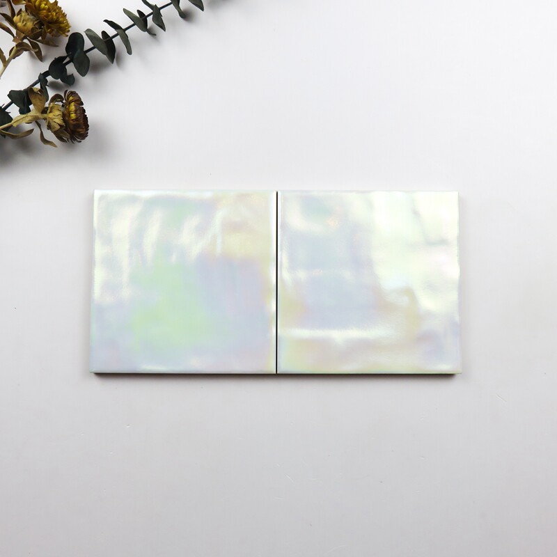 复古手工砖法式餐厅珍珠釉瓷砖