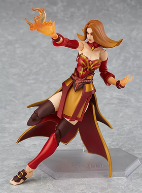 figma火女莉娜dota2可动手办模型正品全新未拆现货1/12比例