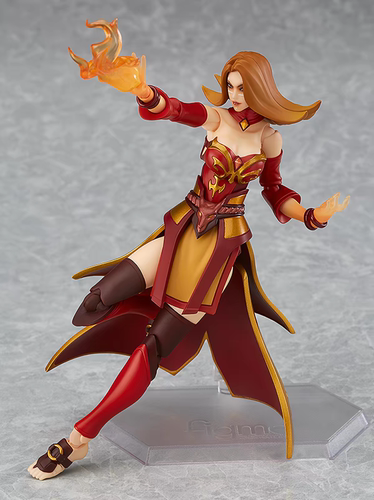 figma火女莉娜dota2可动手办模型正品全新未拆现货1/12比例