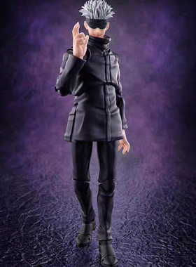 Shf咒术回战五条悟 虎杖悠仁 钉崎野蔷薇可动手办模型万代正品