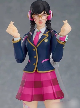 figma宋哈娜dva青春校服版 守望先锋ow可动手办模型正品全新现货