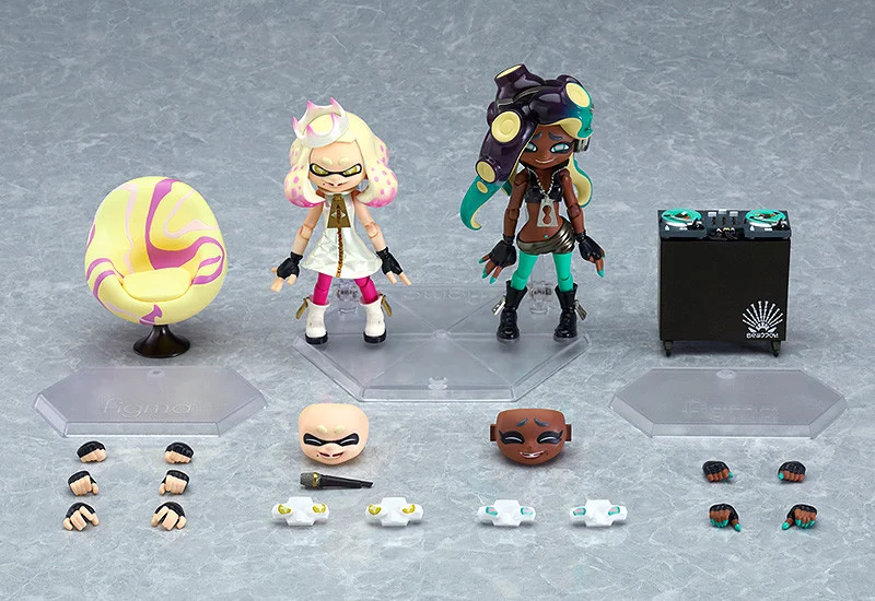 Figma喷射战士2饭田 小姬双人套splatoon可动手办模型正品全新