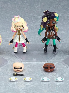 Figma喷射战士2饭田 小姬双人套splatoon可动手办模型正品全新