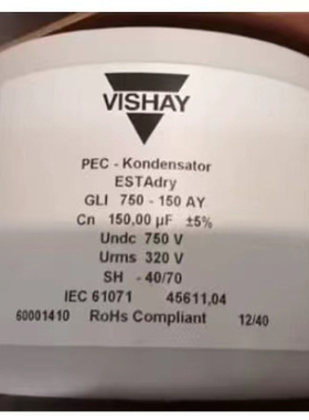 PEC电容器GTO 530-30R ABB大功率变频器 vishay  530v