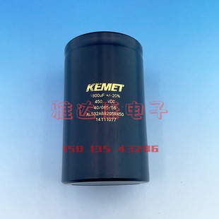 450v6800uf 3300UF4700uf KEMET 变频器滤波电容400V2200UF1000uf