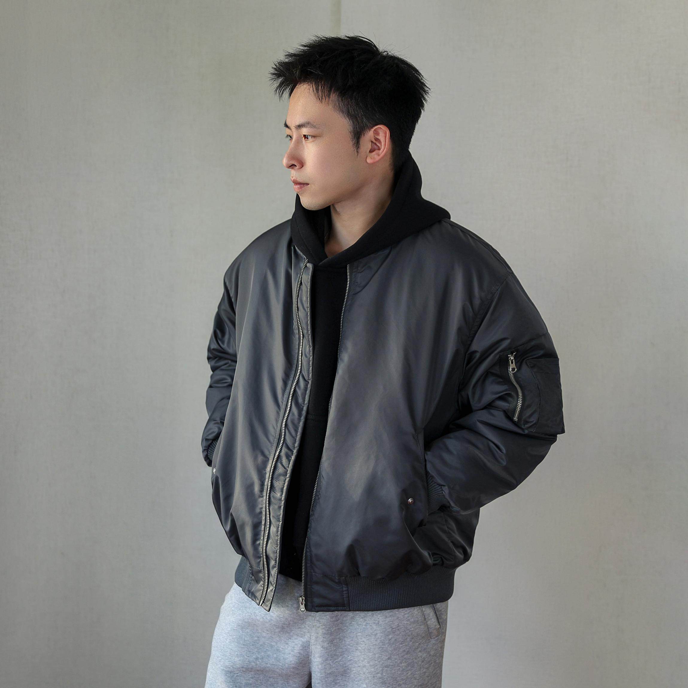 美式飞行夹克棉服休闲外套