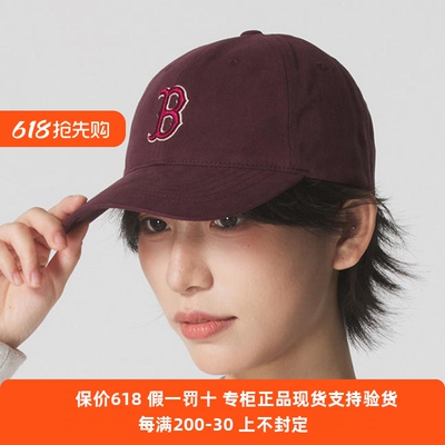 国内现货MLB男女25新款NY大标刺绣硬顶运动帽鸭舌棒球帽3ACPB135N