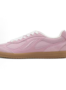 安踏ATSV迷雾Smoggy女鞋冬款复古拼接休闲百搭板鞋122548011VS