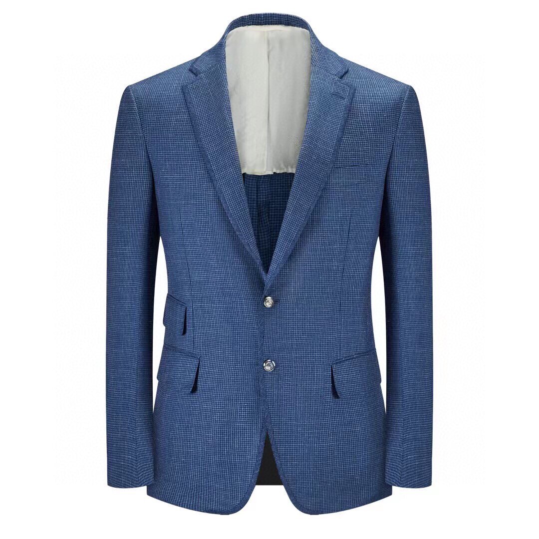 stefano ricci/史蒂芬男士西装男装商务正装羊绒桑蚕丝单西外套