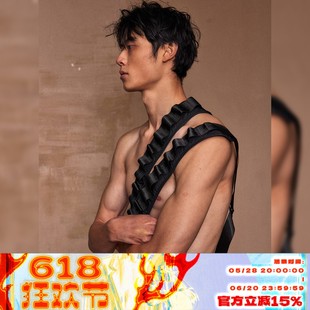 KADAKADA原创小众设计皮带多用搭配背带扣裤链腰带