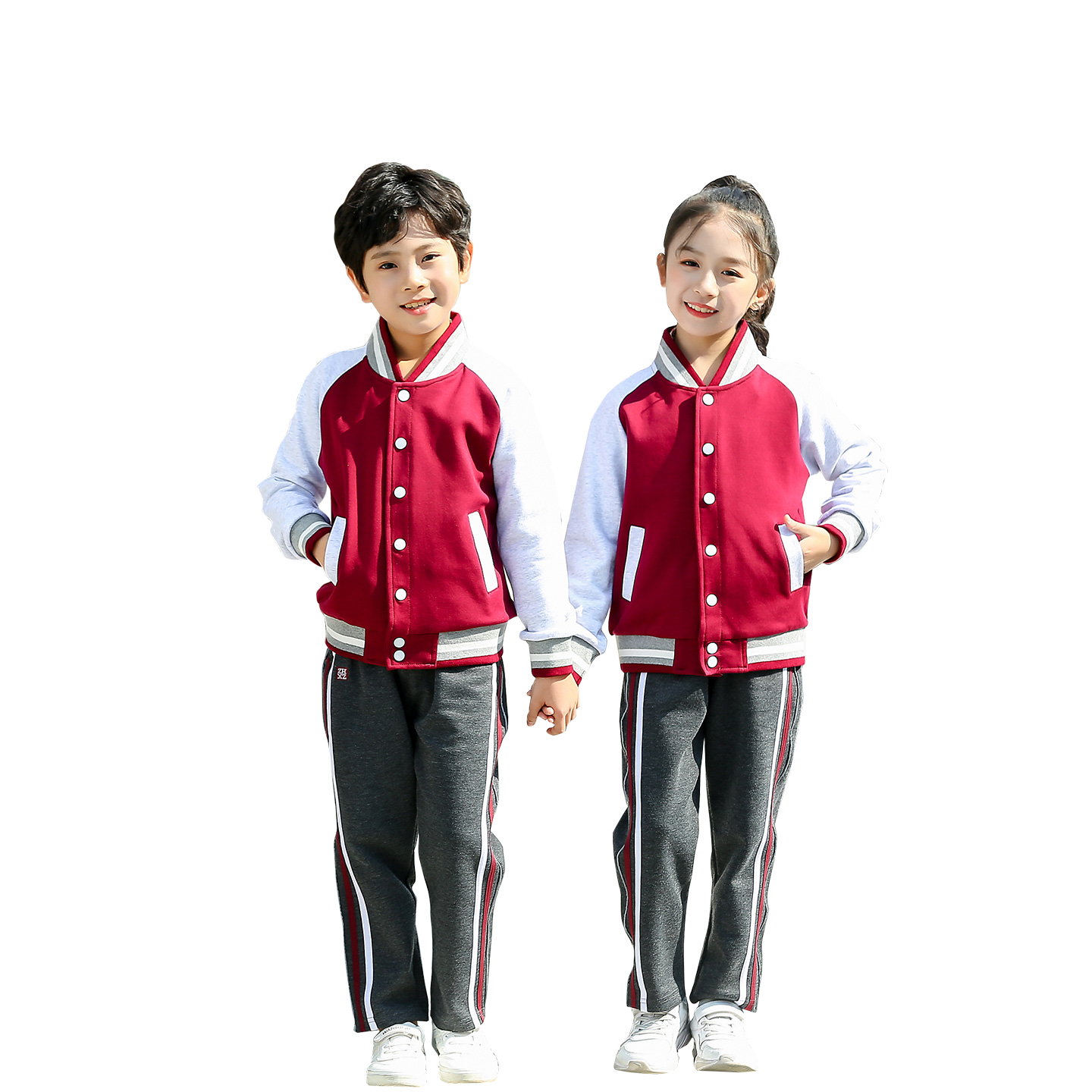 香洲区小学生校服加绒外套保暖