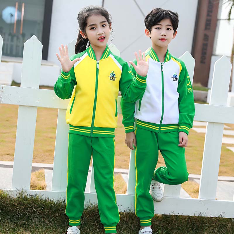 番禺小学生校服长袖秋装短袖夏装