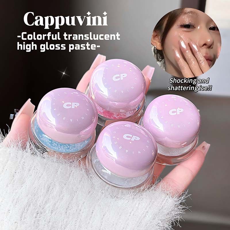 跨境CAPPUVINI幻彩透亮高光膏 水润细腻细闪啫喱立体提亮平价彩妆,彩妆/香水/美妆工具,高光,淘宝优惠券,粉丝福利购,淘宝优惠卷