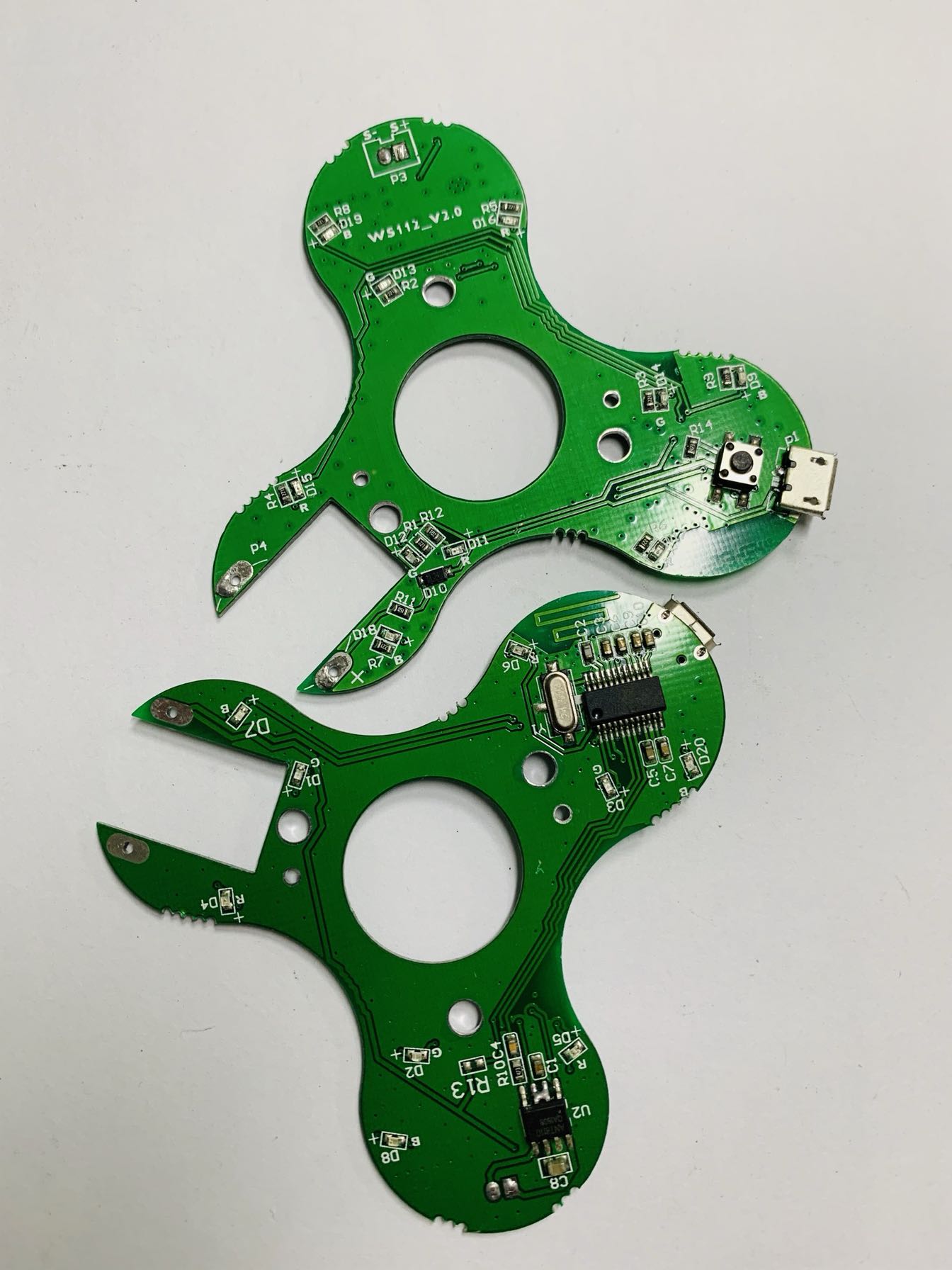 蓝牙音响杰里AS1711AP 生日卡线路板PCB无线模块 Diy研究品带灯