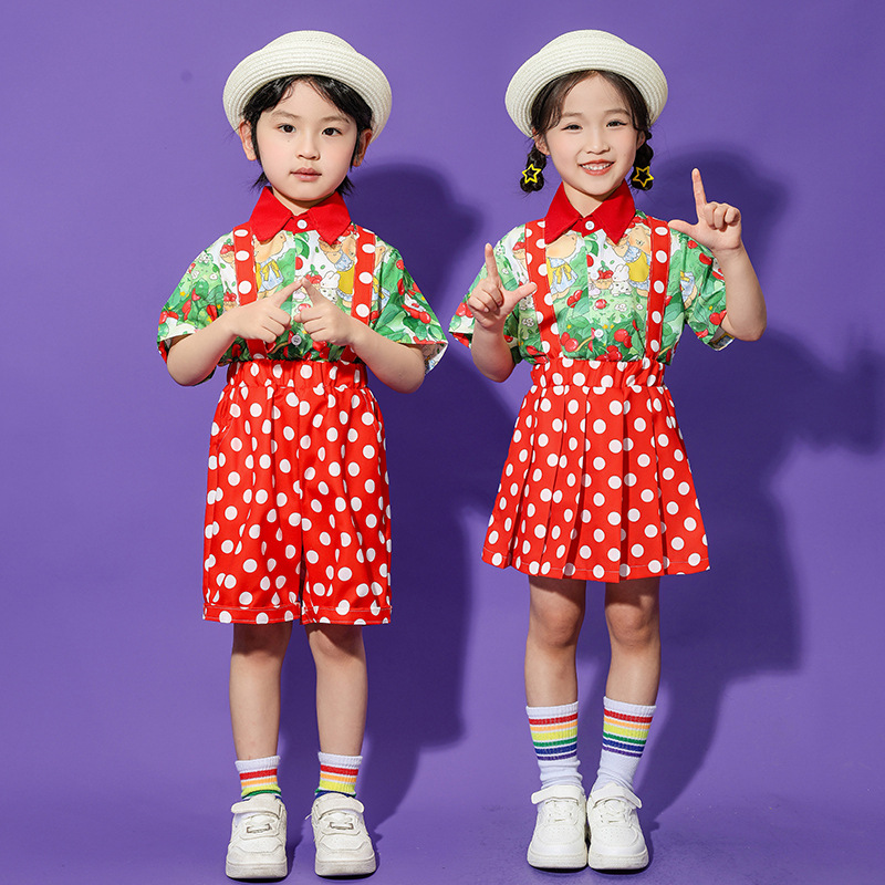 六一儿童演出服幼儿园可爱火车表演服小学生班服运动会啦啦队