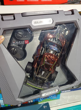 速龙遥控赛车1:16喷镀版管架跑车模型男孩玩具车儿童遥控高速赛车