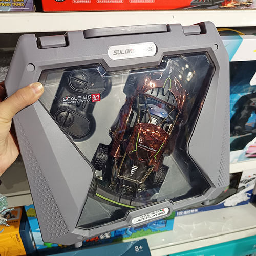 速龙遥控赛车1:16喷镀版管架跑车模型男孩玩具车儿童遥控高速赛车