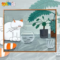 Jiacai Tianyan Digital Oil DIY DIY наполнить цвет
